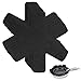 ZHOUSTOU 6 Morceaux Protege Casserole et Poele 38cm Protection Poele et Casserole Résistant aux Rayures Feutrine Poele pour Wok,Saucepan,Assiette