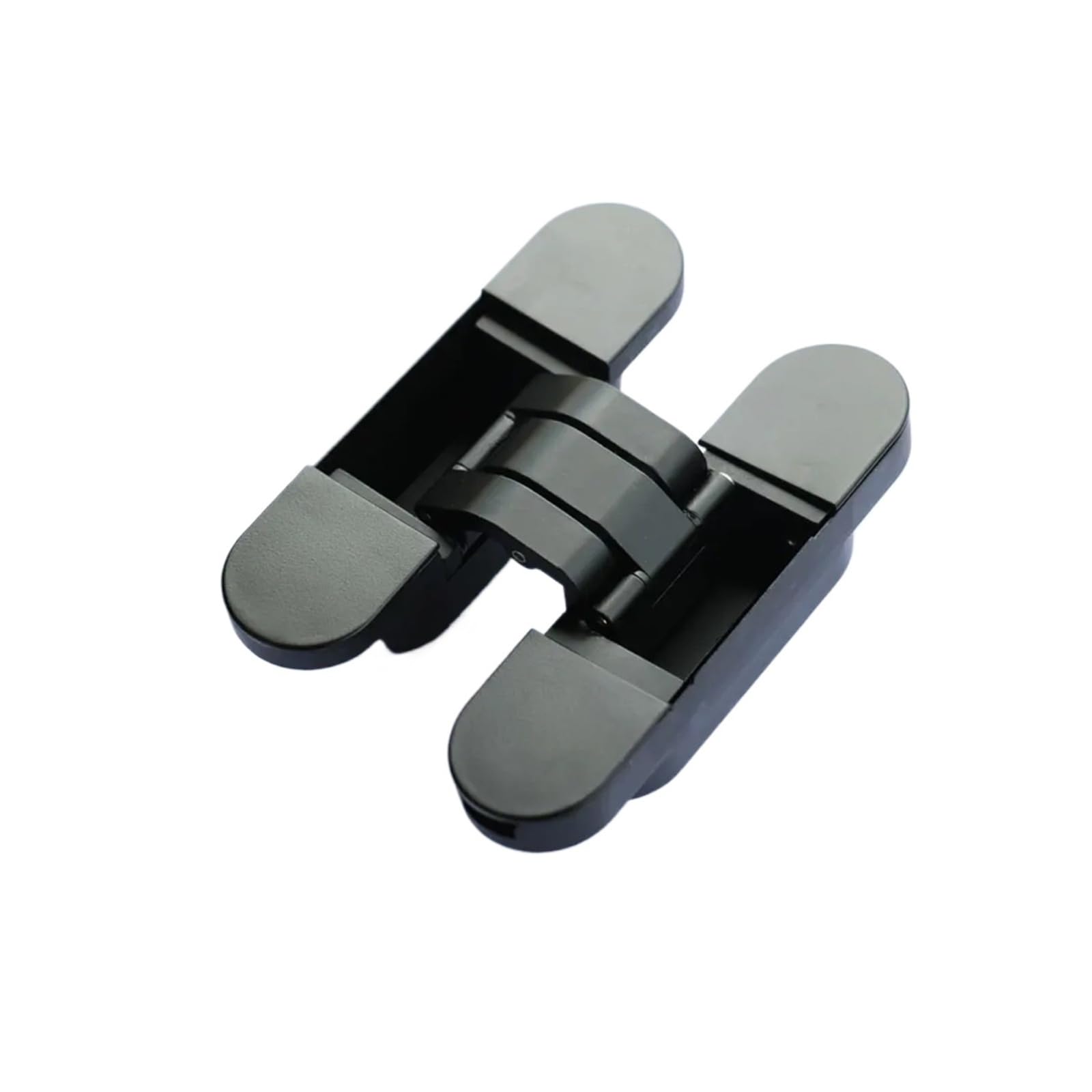 Adjustable Zinc Alloy Invisible Concealed Door Hinge(B1lack)