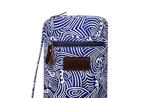 Fremous Yoga Mat Bag,Full-Zip Exercise Yoga Mat Carry Bag For Women And Men - Double Storage Pocket,Easy Access Zipper, Adjustable Shoulder Strap And Handle,Fits Most Mats(Wave) #TOP2
