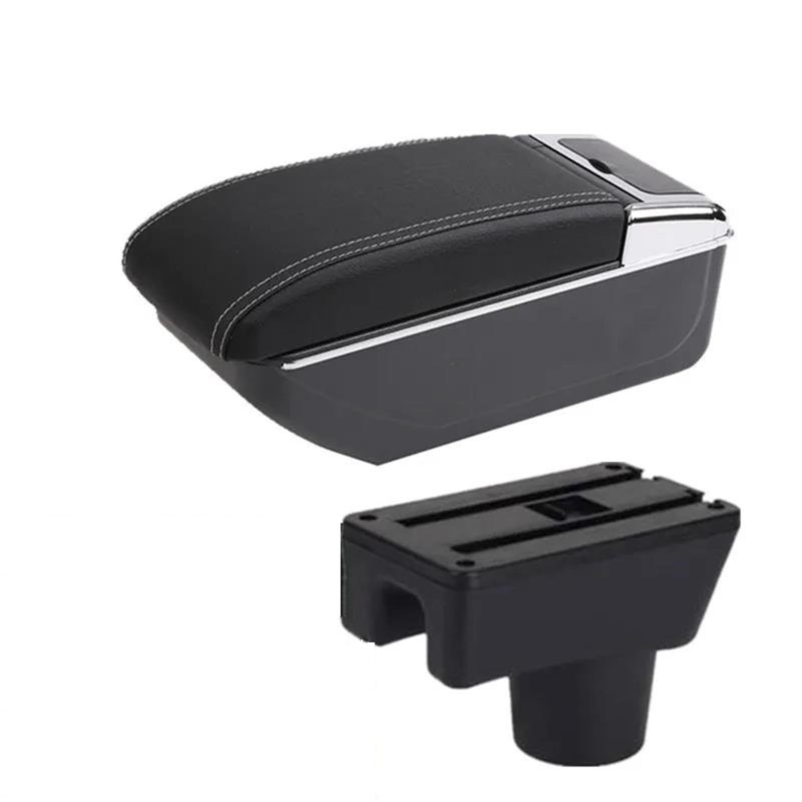 Hjkdsz Style 5 Storage Console Armrest Boxes Car Interior Center Organizers Accessories For Mitsubishi For Attrage For Mirage(Style 5)