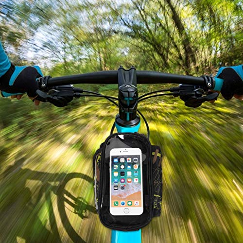BESPORTBLE Bicicleta Bolsa de Moldura Frontal de Telefone Bolsa de Bicicleta à Prova D 'Água para B
