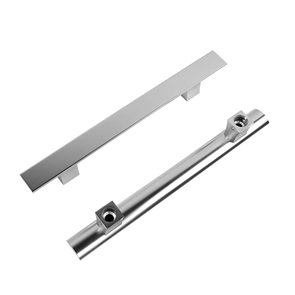 Poignée en alliage d'aluminium push-pull pour éviter les traces sur porte en verre