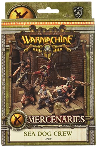 Privateer Press - Warmachine - Mercenary: Privateer Sea Dog Crew Box Model Kit