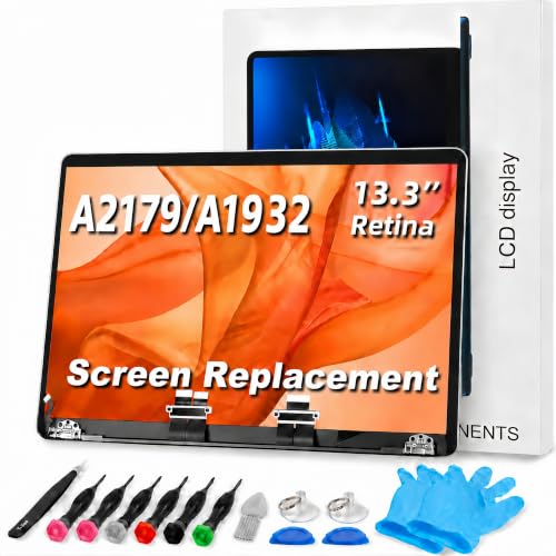 Image of A1932 A2179 Screen Replacement for 13.3 inches MacBook Pro 2019 /2020 Year 2560x1600 Replacement LCD Full Assembly for EMC 3302 3184 Rose Gold