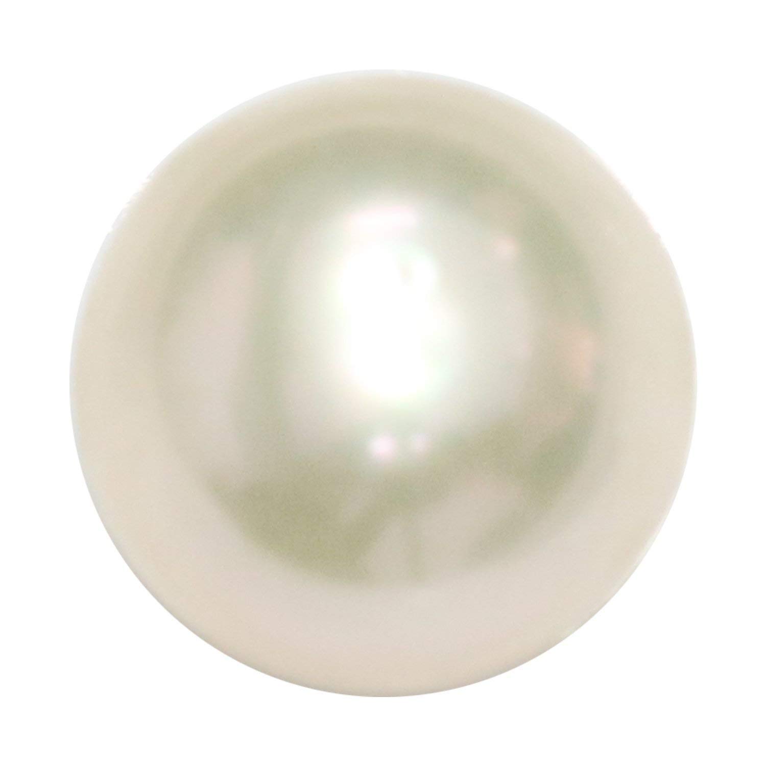 RRVGEMMOTI (PEARL) STONE South sea Pearl Stone 2.50 Carat with Lab Certified Card & Guarantee Card (moti Gemstone Certified Natural/Pearl Stone/Pearl Gemstone Original Certified), LOOSE GEMSTONE,