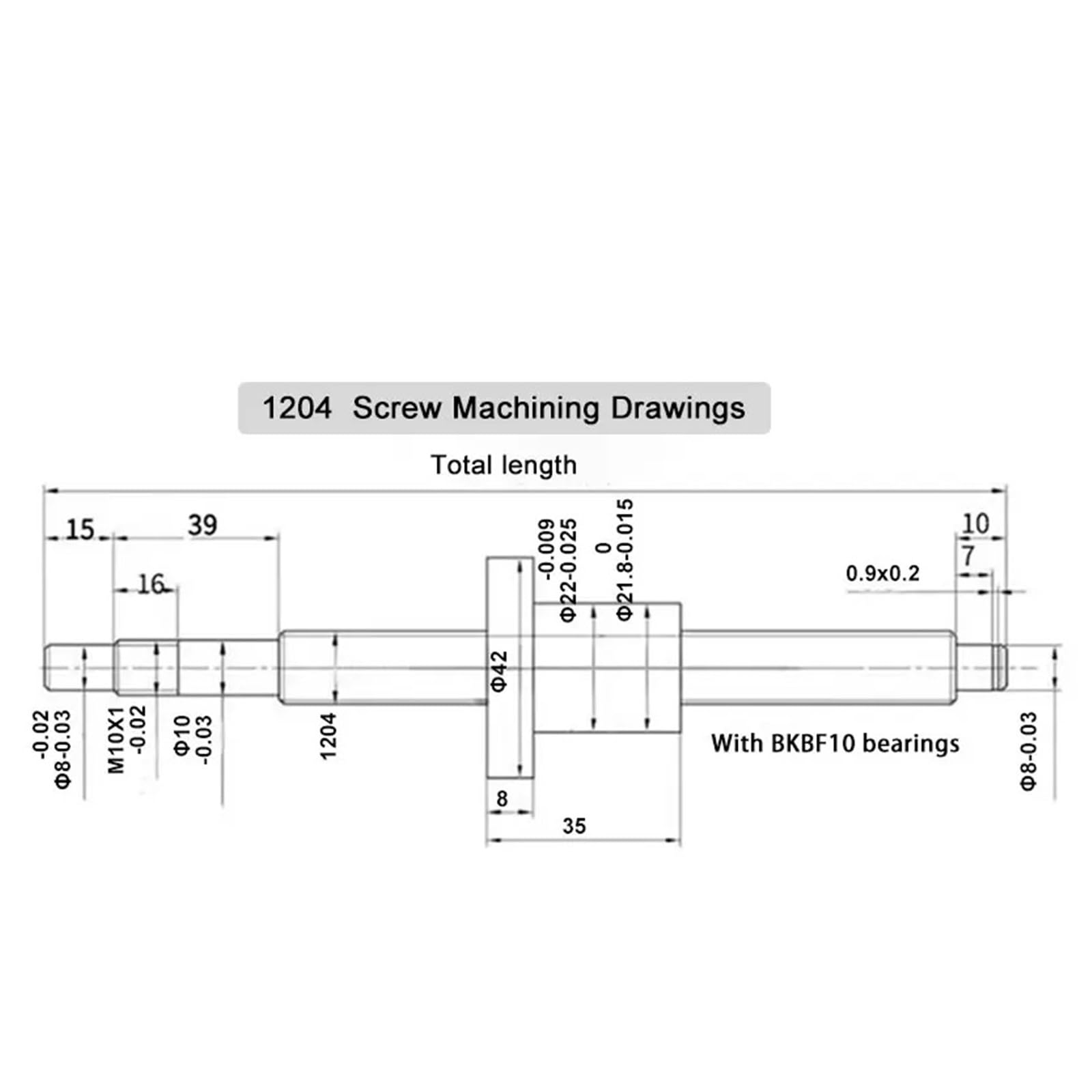 Metal Ball Screw nut end Processing Linear Rail Guide SBR12 SBR12UU Block RM1204 Ball Screw 550mm SFU1204 Ballnut Housing BK10 BF10 Support 6.35mm Coupler