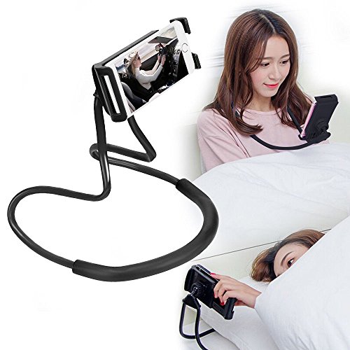 Soporte para teléfono móvil capalta Flores 360 ° Funda Cuello Soporte Cuello giratoria Lazy soporte cuello de cisne Soporte para iPhone iPad Smartphone
