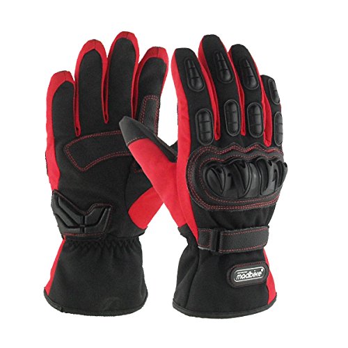 MADBIKE Guantes de moto impermeable Moto Guantes de invierno