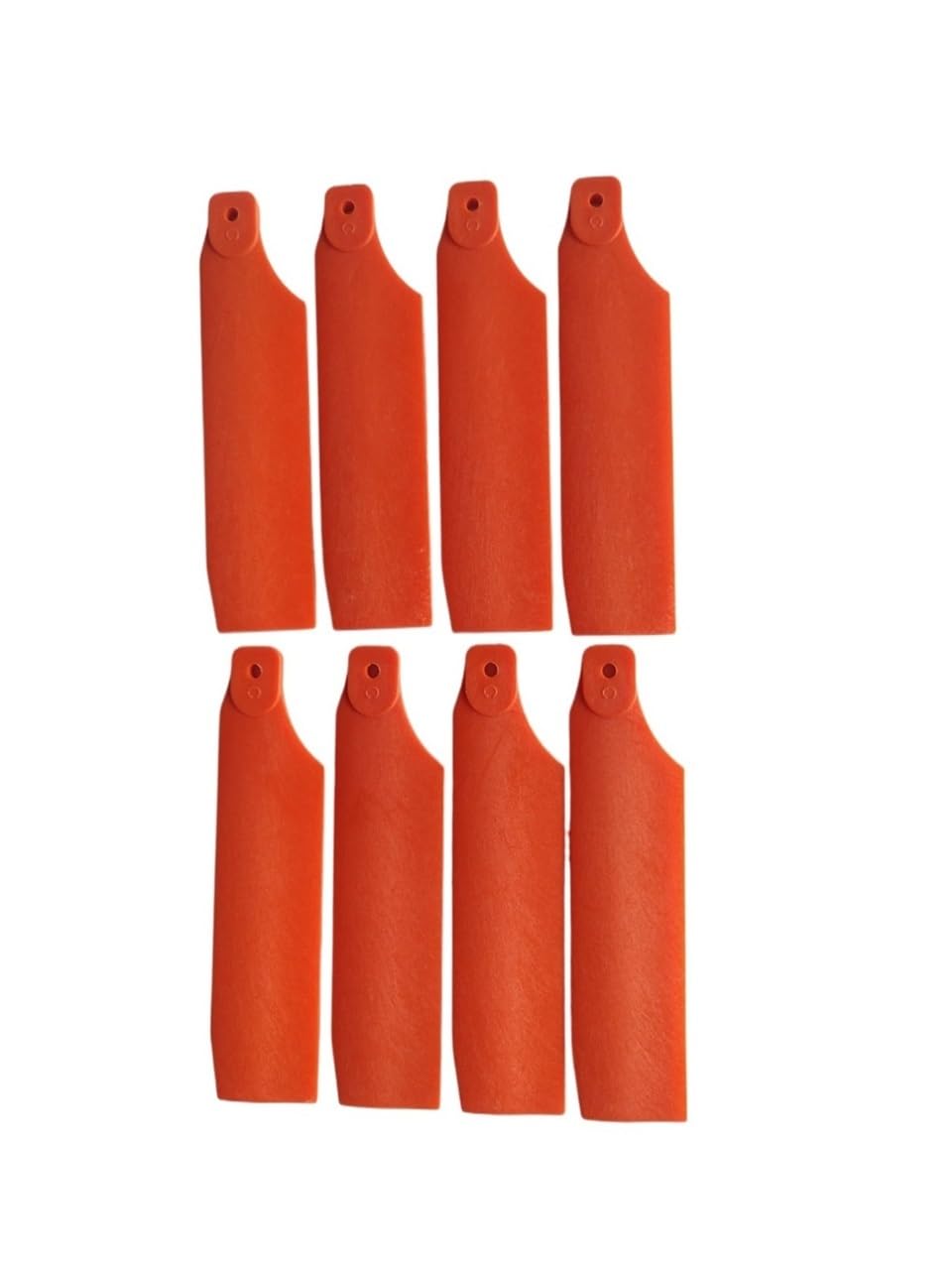 Palas de rotor de cola de 450 mm en rojo para helicóptero Trex450 DFC Pro Sport V3