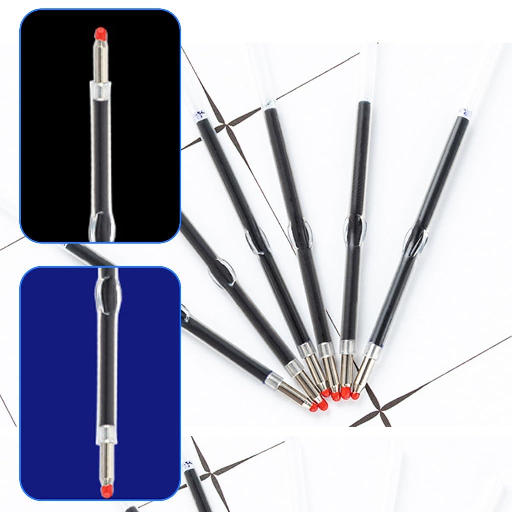 10 Ricariche Per Penna A Sfera Nere - Punta 0.7mm, Lunghezza 107mm - Foto 9