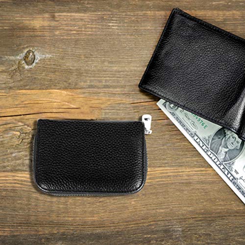 Men's Credit Card Holder Zipper Bag Organizer 11 Pockets Anti-theft Travel Pouch Id Coin Case2
