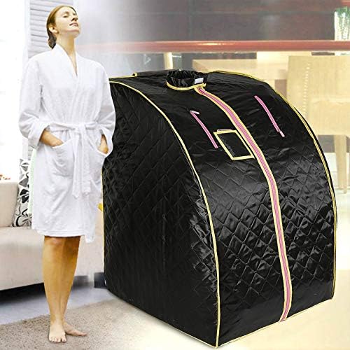 Sauna infrarouge pliable cabine à chaleur Thérapeutique Spa 1000W...