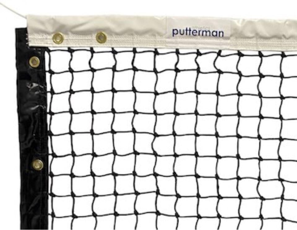Putterman 3.0mm Single Braid Recreational Tennis Net