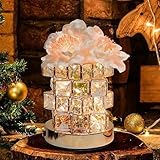 You Glow Girl カーネーションクリスタルナイトライト、タッチ無段階調光造花ランプ、USB充電式フラワーナイトライト、リビングルームのホームデコレーション用(ピンク)