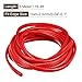 uxcell U Channel Edge Trim, 16.4ft Length Rubber Guard Seal Strip Edge Protector Fit for 1-2.5mm Edge, (15/64