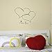 Adesivi Murali Camera Da Letto Matrimoniale I LOVE YOU Paio Romantico Cameretta Family Salotto Wall Stickers Rimovibile Impermeabile Carta Da Pareti Decorazione Murales, PINTUTU