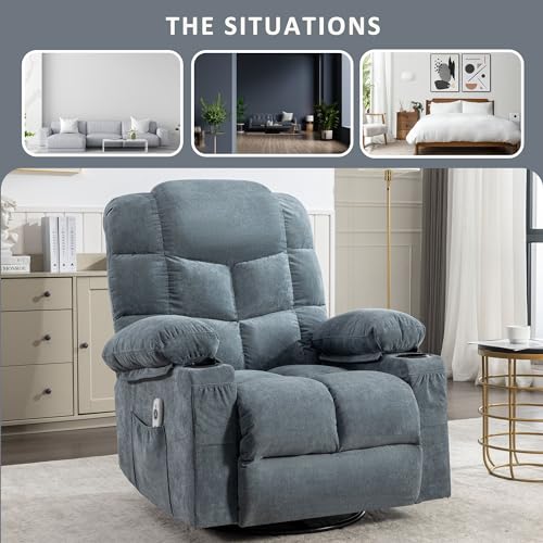 Sillón Plegable Azul miniatura 6