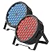 BETOPPER Bühnenlichter DJ Lichtr LED Par Lichter 54 * 1,5 W RGB 3 in 1 DMX512 Leichtes Discolicht für Party Hochzeit Club Bars Show（2 Stück）
