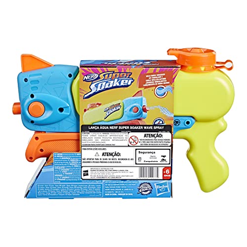 Nerf, Lançador Super Soaker Wave Splay, Azul