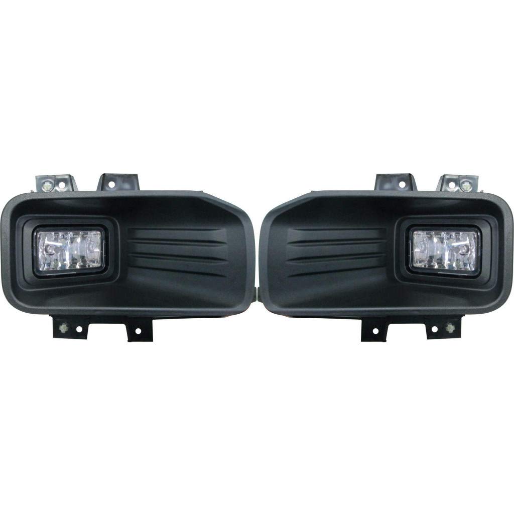 For Ford F150 Fog Light Assembly 2018 2019 2020 Pair Driver and Passenger Side Regular Crew/Extended Cab For FO2592246 | JL3Z15201A