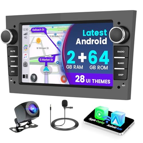 【Caratteristiche aggiuntive】Bluetooth/WiFi/GPS/FM/RDS/28 set di temi. Lo stereo con radio FM/RDS, stazioni preimpostate che consentono di ascoltare il traffico in tempo reale, i notiziari, le previsioni del tempo, ecc. Supporta inoltre la possibilità di cambiare 28 diversi temi del desktop in base alle proprie preferenze