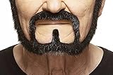 Mustaches Self Adhesive Squatter Fake Beard, Novelty, False Facial Hair, Costume Accessory for...