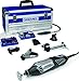 Produktbild Dremel 4000 Multifunktionswerkzeug 175W, Set mit 128 Zubehörteilen, 6 Vorsatzgeräte, Variable Drehzahl 5.000-35.000 U/min zum Schneiden, Schnitzen, Bohren, Gravieren, Schleifen