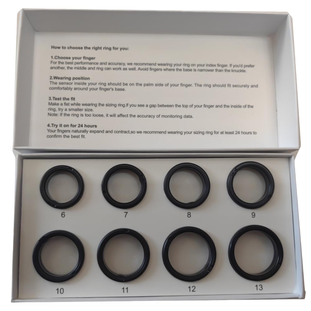 POP IT S Sizing Kit Smart Ring - Ring Sizer First Before You Buy - Ring Sizer Measuring