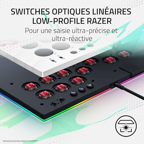 Manette d arcade Razer Kitsune 2XKO Edition avec boutons de mouvement pour PS5 et PC - 3