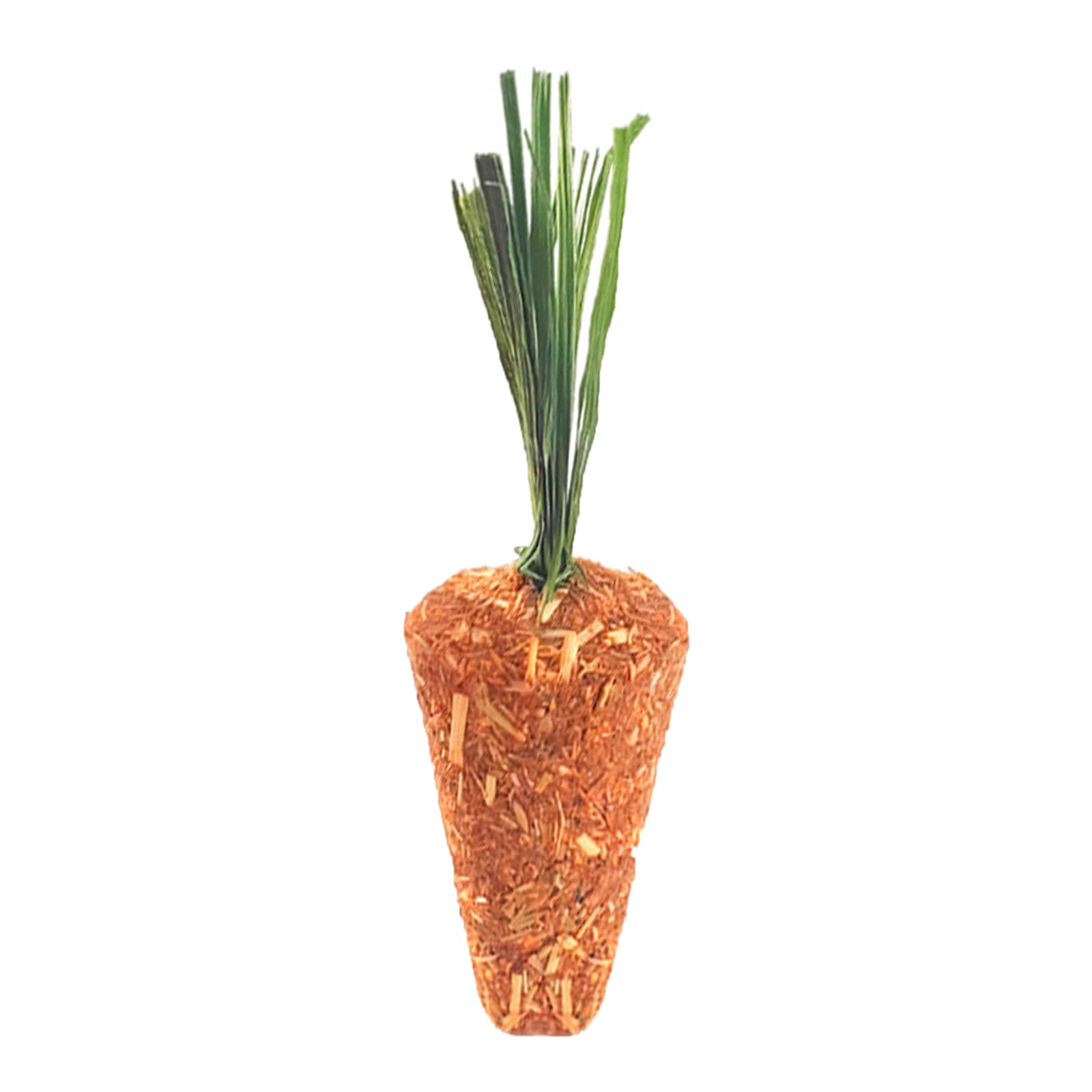 oringnat Chew Toy for Teeth Natural for Hay Treats Carrot Powder for Hamster Chewing Play