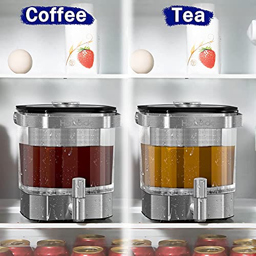 Cold Brew Coffee Maker, Iced Coffee Maker1L/42, Stainless Steel Spigot