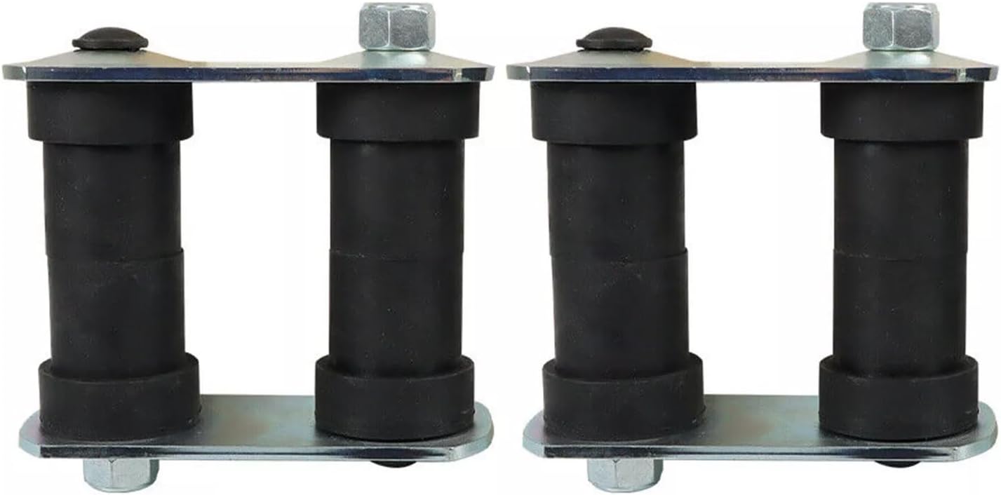 Pair Leaf Spring Rear Shackle Bushings Kits Compatible with 1967-1969 Pontiac Firebird/Chevy Camaro for Chevy Nova 1969-1979