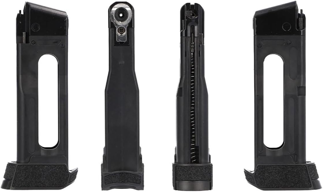Sig Sauer Full-Metal Construction .177 Caliber/4.5mm Cal 20-Round BB CO2 Black Magazine Compatible with P365 Air Gun