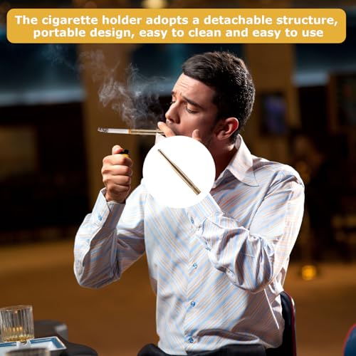 Zigarettenspitze,Zigarettenhalter,Zigarettenspitze Damen,Zigarettenspitze Slim,Zigarettenhalter Damen,Zigarettenspitze Herren,Wiederverwendbarer, Für 3 Zigarettengrößen,Zu8mm,6mm,5.5mm