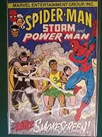 Spider-Man Storm And Power Man, Battle Smoke Screen. B0013QJZHY Book Cover