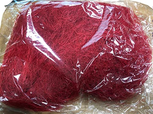1 bolsa de hilos de paja roja de embalaje Cover