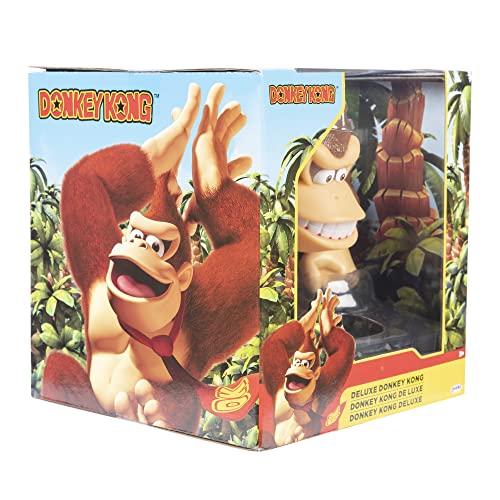 Super Mario Nintendo 6' / 15 cm große Donkey Kong Actionfigur mit beweglichen Funktionen, ideal zum Spielen und Ausstellen für Kinder und Sammler ab 3 Jahren