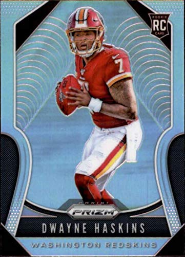2019 Panini Prizm Prizm Silver #303 Dwayne Haskins Washington Redskins RC Rookie NFL Football Trading Card