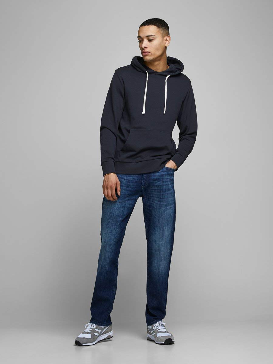 JACK & JONES Jjeholmen Sweat Hood Noos Cappuccio Uomo