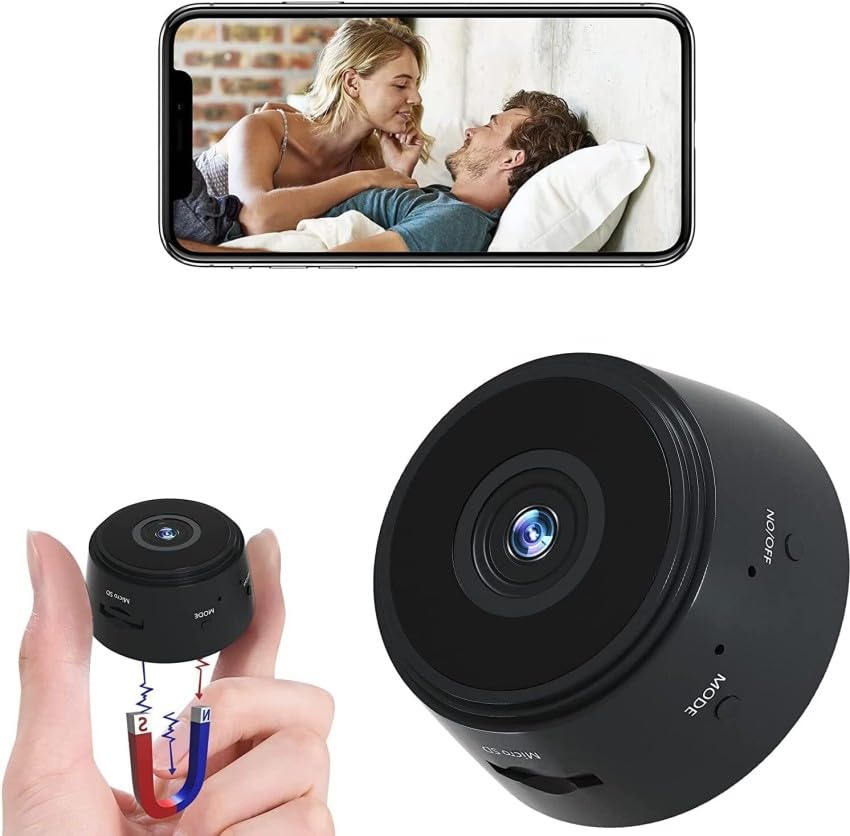 sifa tech CAMCARE Mini Wi-Fi FULL HD720P-1080P Wireless Magnet Camera Motion Camera Audio and Video Live Feed with Wireless Recorded Magnet Cam with Night Vision and Motion Detection Maximum 64 GB SD Support-picture-17