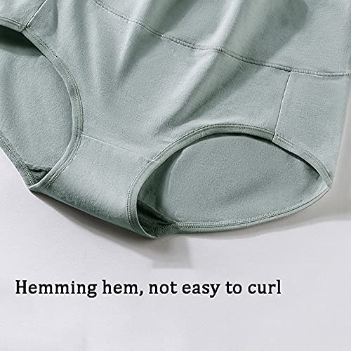 Culotte coton stretch doux WENJUN lot de 4 culottes gainantes légères contre les marques - 6