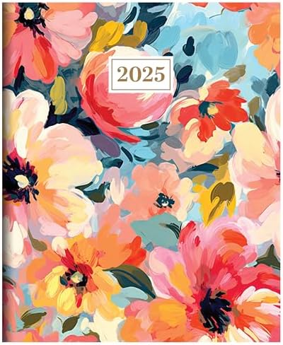 TF Publishing 2026 Basket Weave Blue Medium Monthly Planner - Medium
