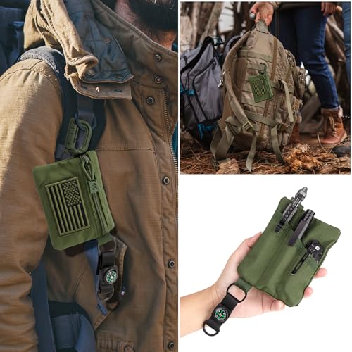 bvya Tactical EDC Compact Pouch Key Pocket Coin Purse ID Card Holder Accessories Organizer Pouch Waist Pack2