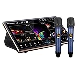 音王 19''Touch Screen Chinese Karaoke Player Karaoke System Karaoke Machine MIC 4TB HDD Intelligent Voice keying