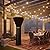 EAST OAK Patio Heater Covers with 300D Oxford Fabric, Zipper, Storage Bag, Waterproof, Dustproof, Wind-Resistant , Sunlight-Resistant, Snow-Resistant, 89'' Height x 33" Dome x 19" Base, Black, 1 Pack