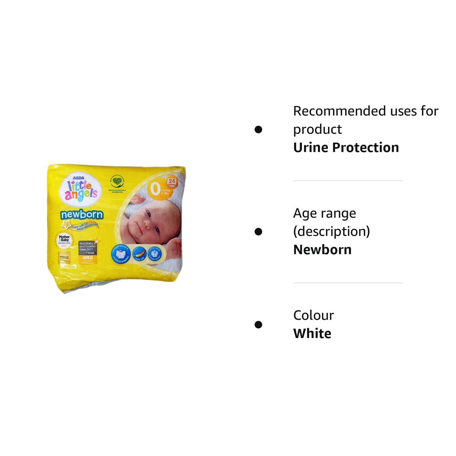 Diapers Asda Tiny Baby Nappies Asda Little Angels Newborn Tiny