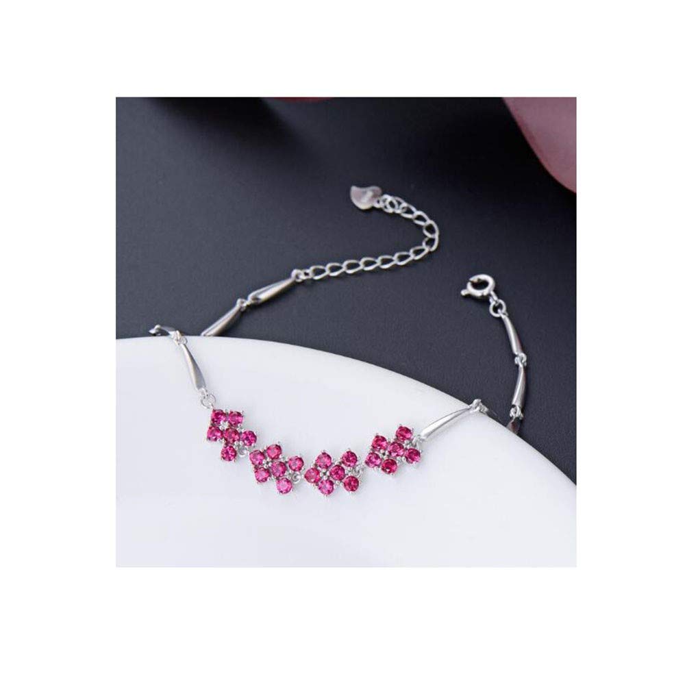 Bracelet en argent sterling S925 élégant et parure de main super fée pour femme