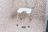 Algopix Similar Product 11 - Shower Stool UShape HeightAdjustable