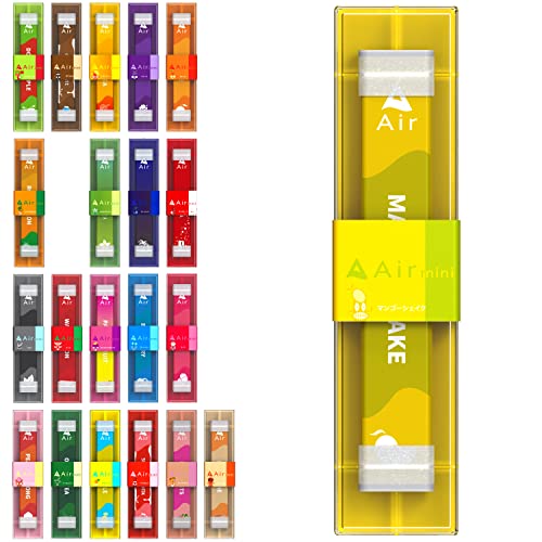 New Air mini 新エアミニ 持ち運びシーシャ 電子タバコ VAPE べイプ 使い捨て airmini エアーミニ ポケットシーシャ