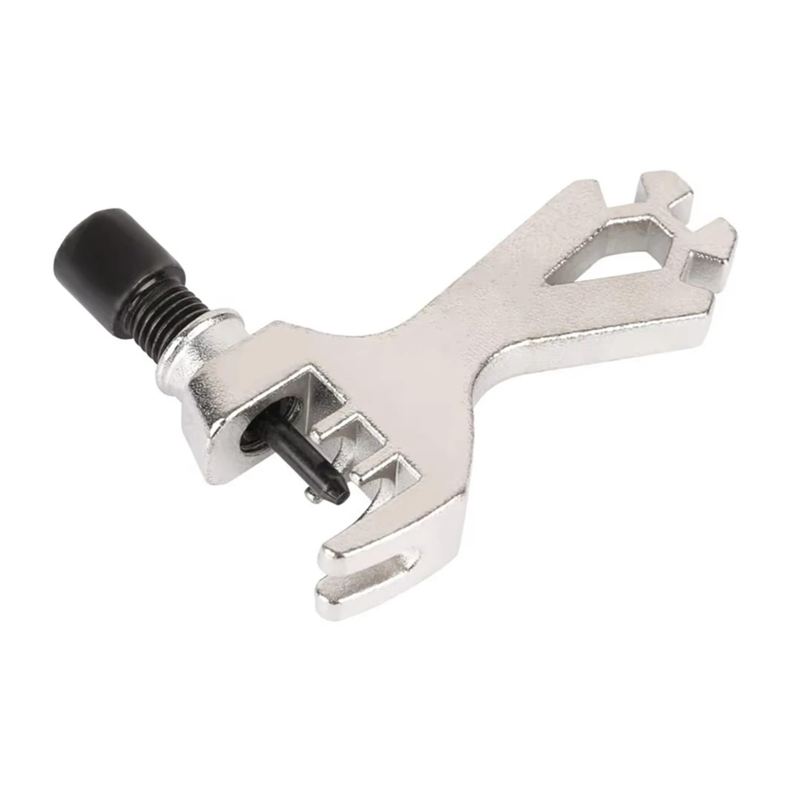 Genérico Mini cortador de cadena de bicicleta de acero y llave for radios | Totalmente de acero, doble función, for mantenimiento de bicicletas de montaña y de carretera.